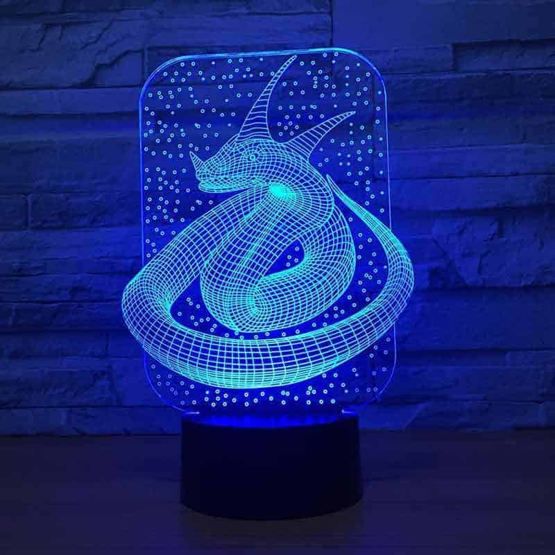 Ormlampa 3D Ceraste