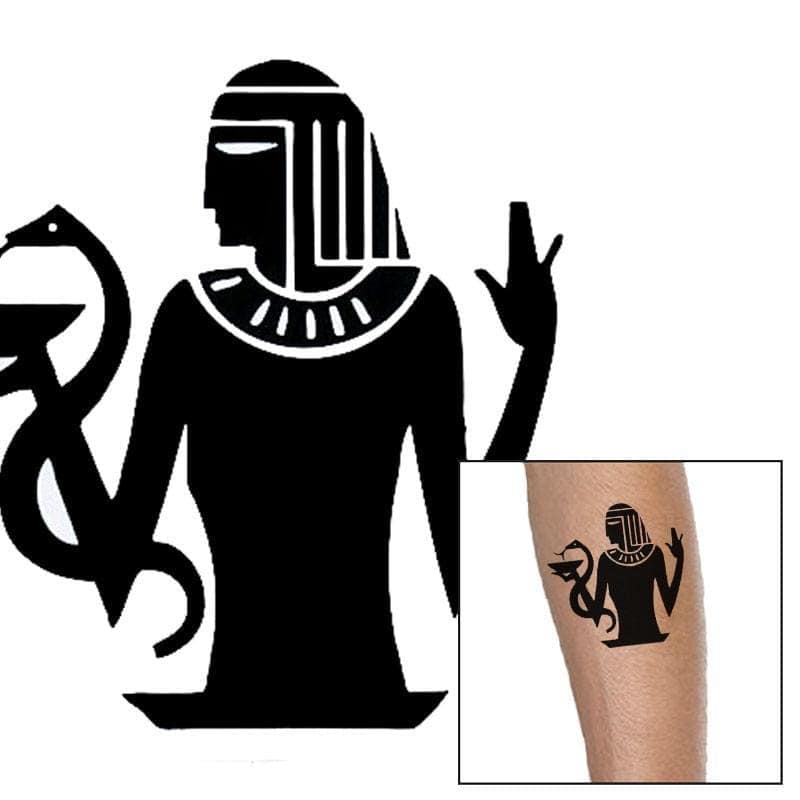 Orm Tatuering Forntida Egypten (Temporär)