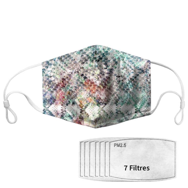 Orm Mask Flerfärgad