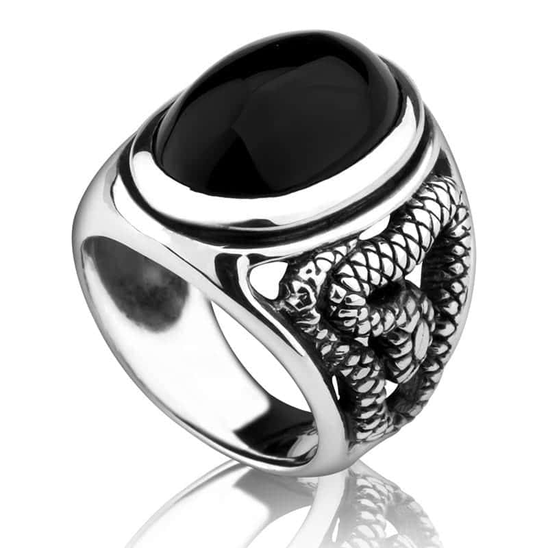 Ormring Agat (Silver)