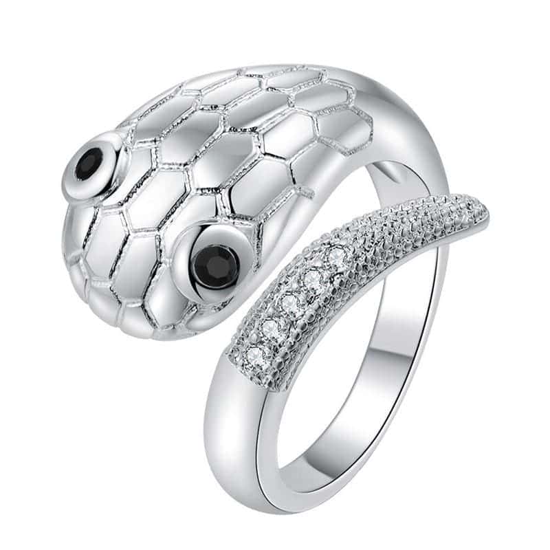 Ormring Huvud (Silver)