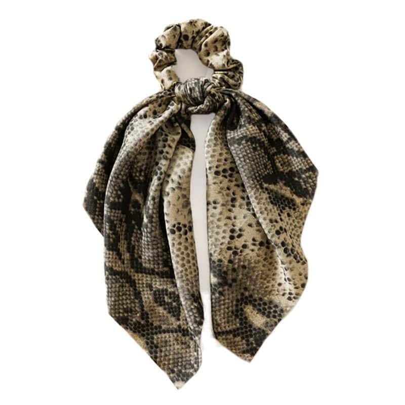 Orm Hårsnodd Python (Scrunchies)