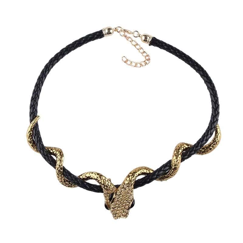 Orm Halsband Union (Läder)