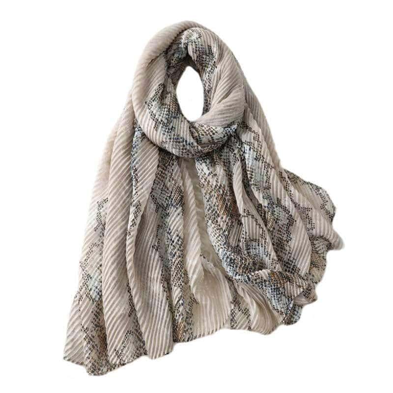 Orm Sjal Beige