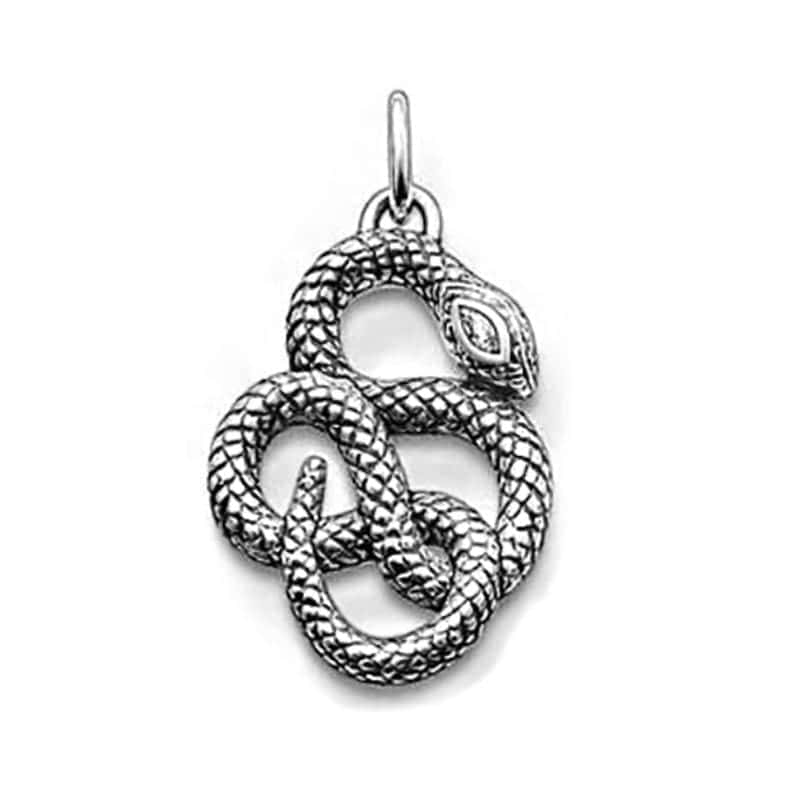 Orm Halsband Taipan (Silver)