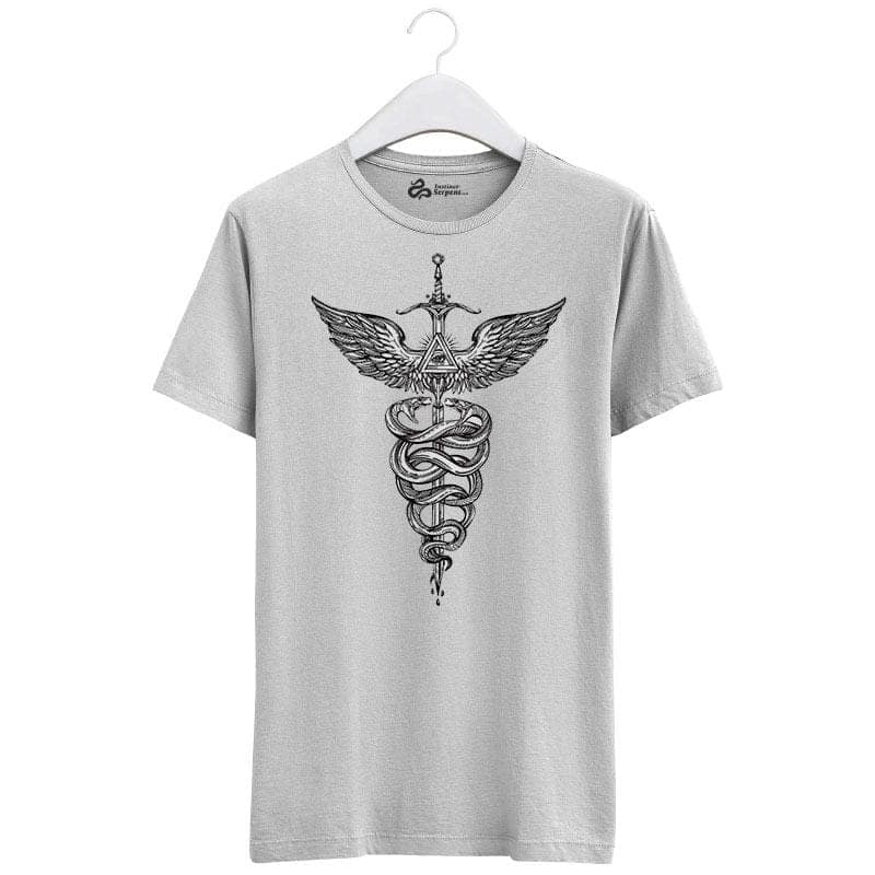 Orm Print Tröja Caduceus